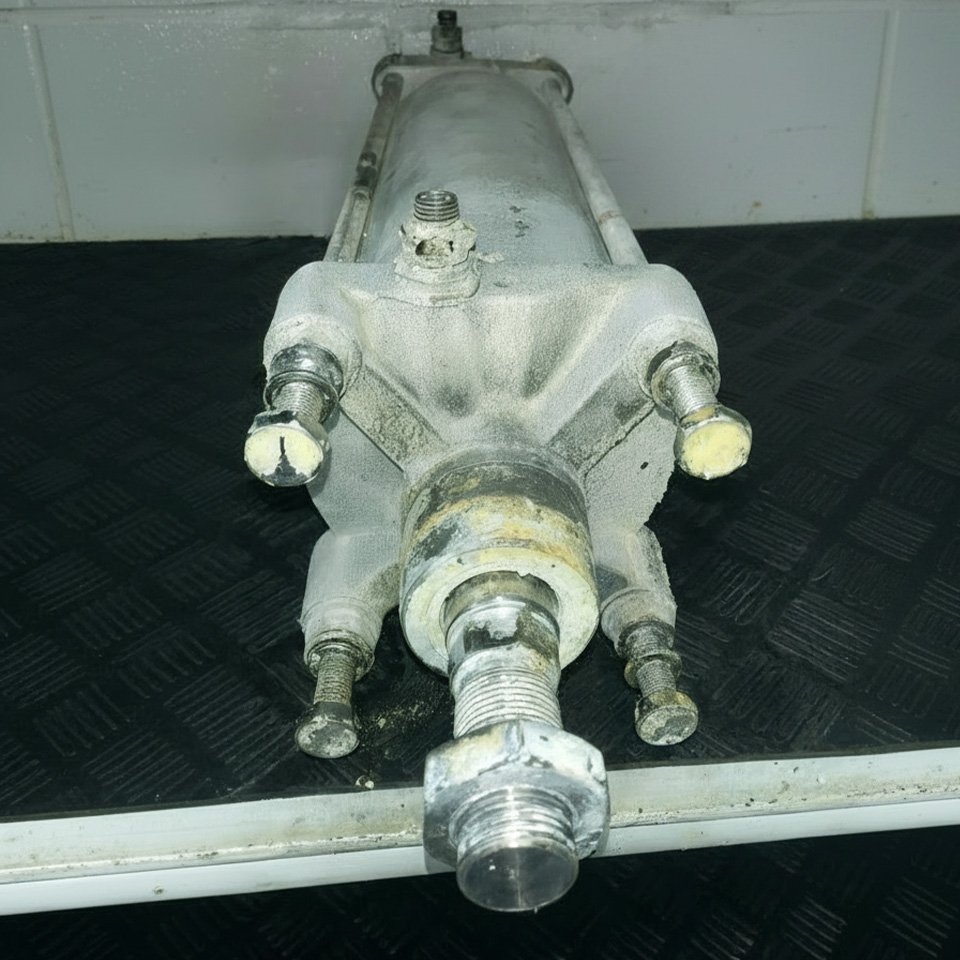 vazamento-interno-atuador-festo-antes-reparo-pahc-automacao