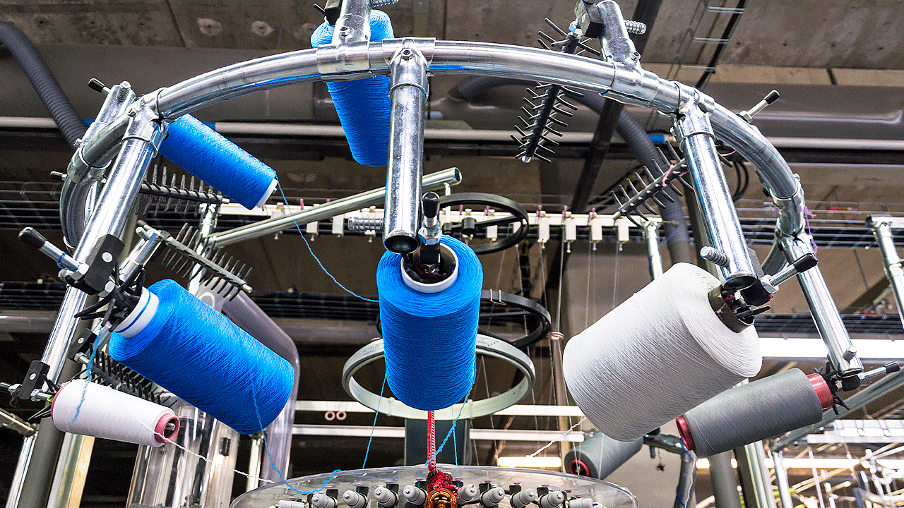 Automação industrial na indústria têxtil
