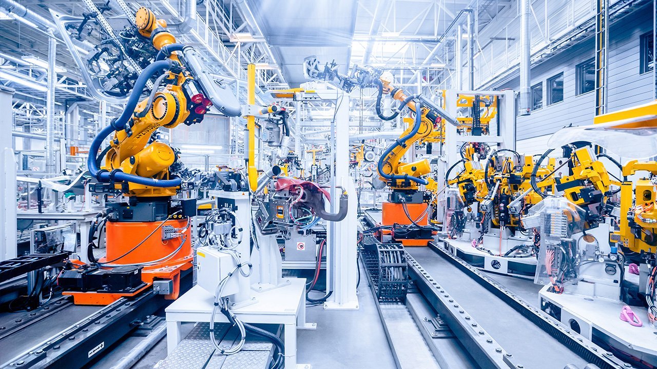 Como funciona a linha de produção automatizada?