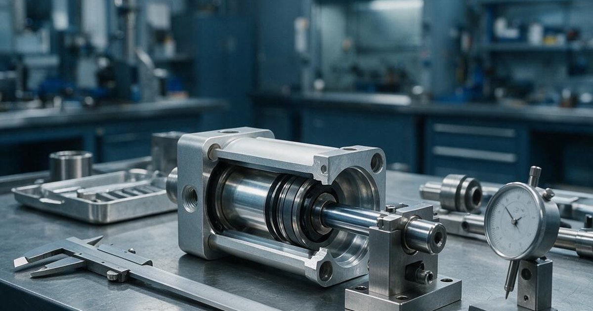 Reparar ou substituir um cilindro pneumático: como a engenharia decide