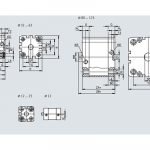 Dimensões Cilindro Pneumático ADN FESTO PAHC Automação